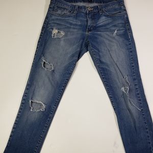 Flying Monkey Destroyed Denim Jeans